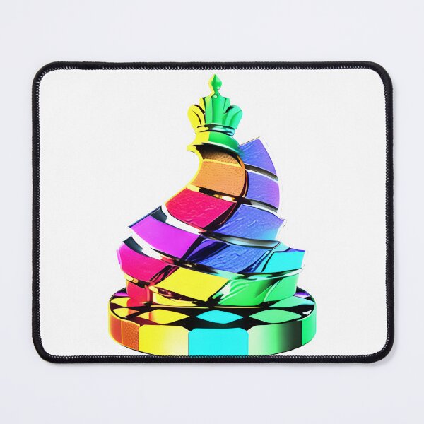 Item preview, Shinny Rainbow Chess Piece designed and sold by Chubuter.