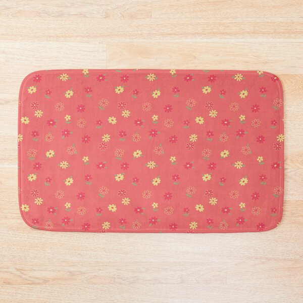 Item preview, MINI SMALL TROPICAL Y2K PINK RED YELLOW FLOWERS designed and sold by blomastudios.