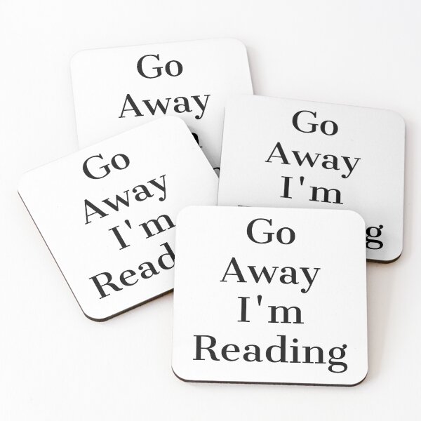 Item preview, Go Away I`m Reading (V2) designed and sold by PeacefulHShop.