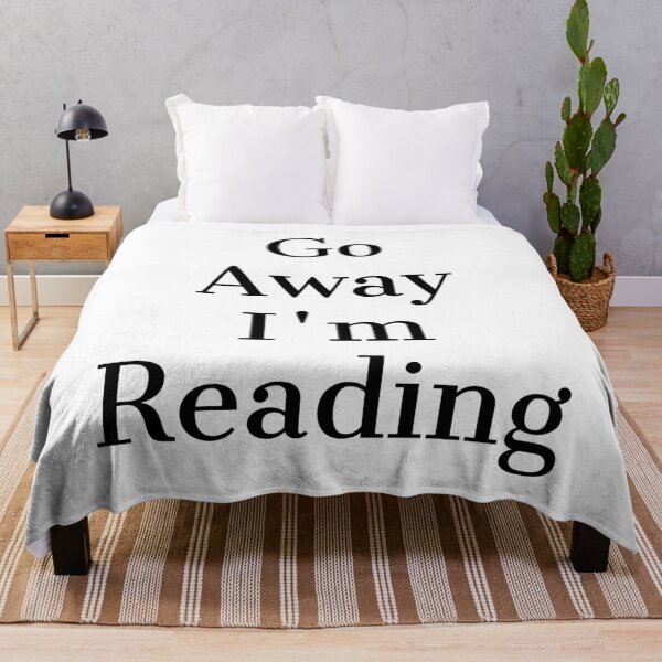Item preview, Go Away I`m Reading (V2) designed and sold by PeacefulHShop.