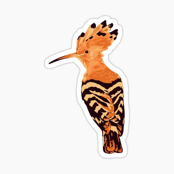 Item preview, Hoopoe Portrait designed and sold by GeoCreate.