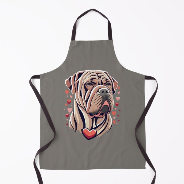 Artikelvorschau, Bullmastiff Love – Valentinstagsausgabe von Canine Affection entworfen und verkauft von VoyteksDesigns.