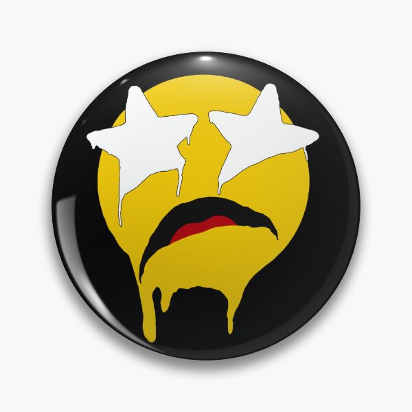 Item preview, Star Struck Eyes - (Melted Starry Eyes Emoji Frowny Face) designed and sold by eXo-Designs.