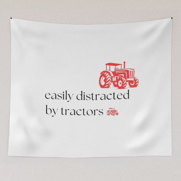 Item preview, Easily Distracted by Tractors designed and sold by OS-Afolky.