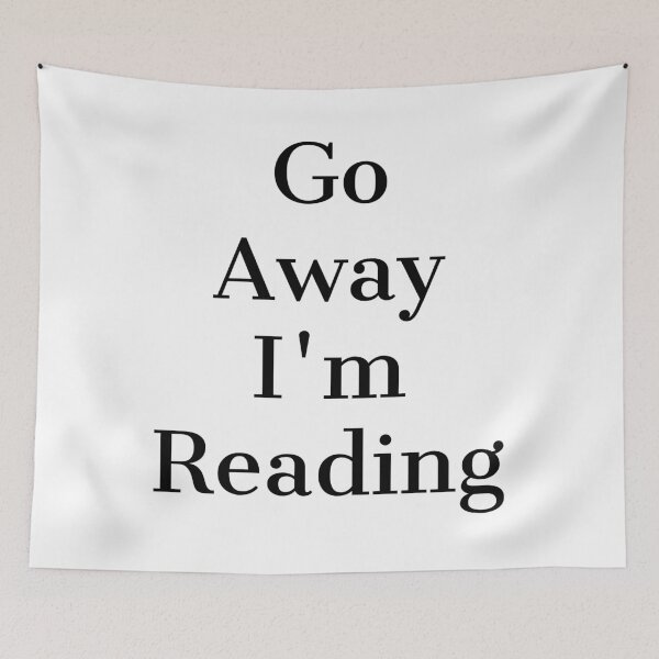 Item preview, Go Away I`m Reading (V3) designed and sold by PeacefulHShop.