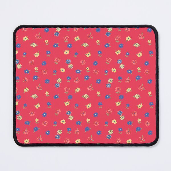 Item preview, MINI SMALL TROPICAL Y2K RED YELLOW BLUE FLOWERS designed and sold by blomastudios.