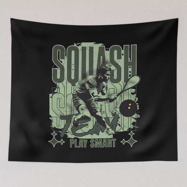 Item preview, Squash player designed and sold by Graffik-Peeps.