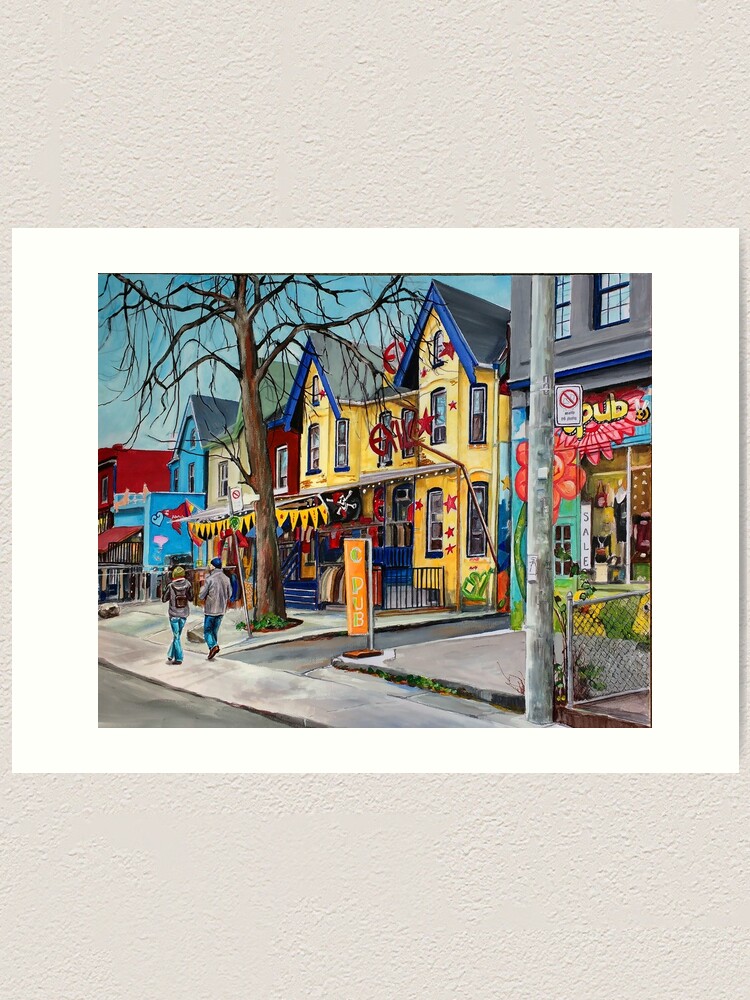 Toronto s Kensington Market Art Print