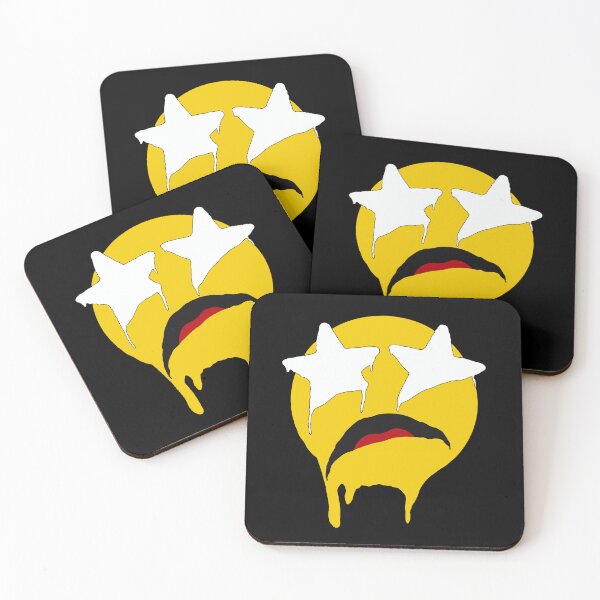 Item preview, Star Struck Eyes - (Melted Starry Eyes Emoji Frowny Face) designed and sold by eXo-Designs.