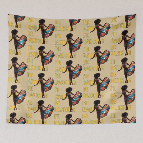 Item preview, I'd Rather Be Dancing, Dance lovers quotes. designed and sold by La Loca.