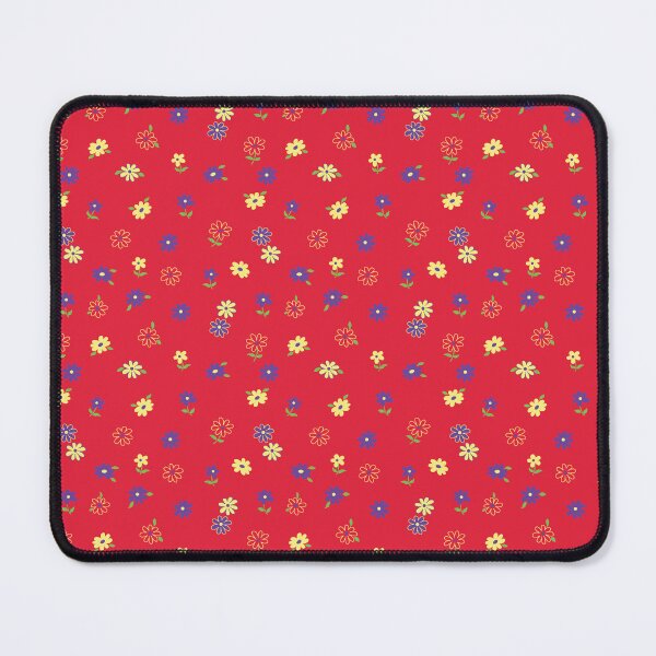 Item preview, MINI SMALL TROPICAL Y2K PURPLE RED YELLOW FLOWERS designed and sold by blomastudios.