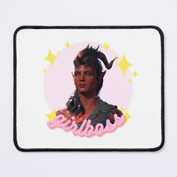 Item preview, Karlach Cliffgate: Girlboss designed and sold by AdhdPunk.