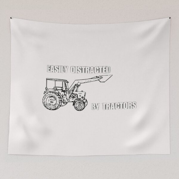 Item preview, Easily Distracted by Tractors designed and sold by OS-Afolky.