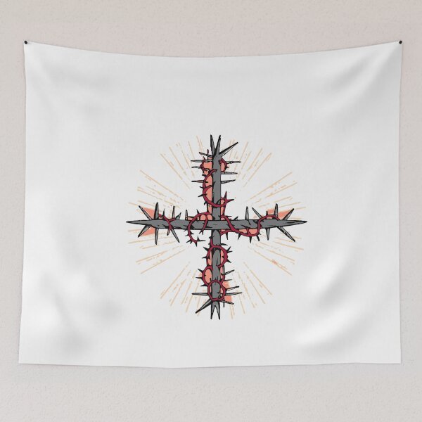 Item preview, Cross 1 - Elegant Christian Cross Illustration for Faithful Devotion designed and sold by HahaHandlesHub.