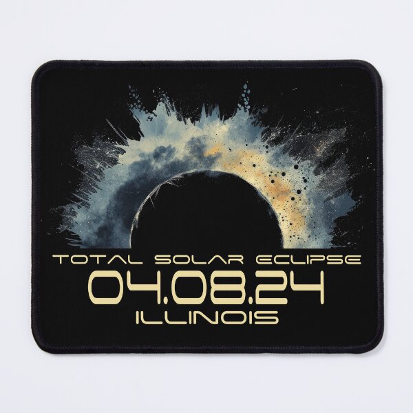 Item preview, Total Solar Eclipse April 8 2024 Illinois designed and sold by NateFellhauer.