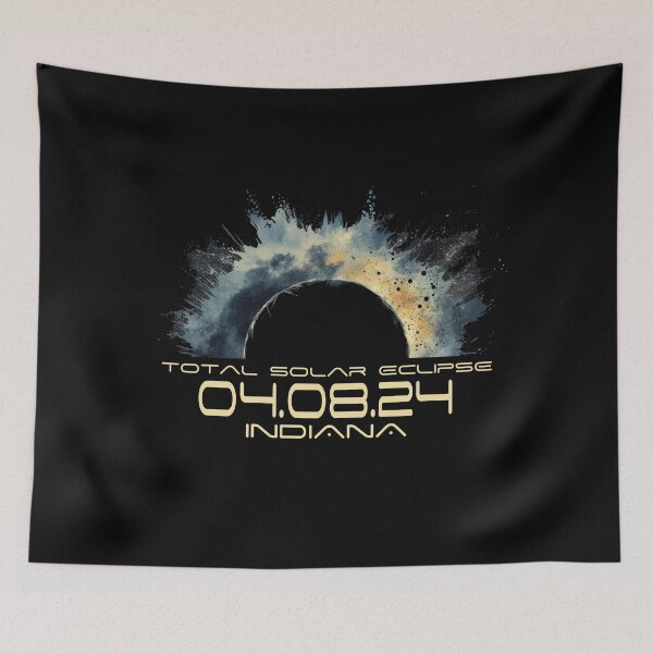 Item preview, Total Solar Eclipse April 8 2024 Indiana designed and sold by NateFellhauer.