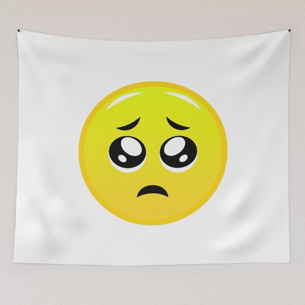 Item preview, Sad Face Emoji Apple / Mac designed and sold by DibujandoPorfa.