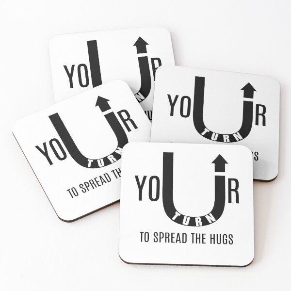 Item preview, U-Turn Spread The Hugs - Your Turn - Affirmation Inspirational Uplifting T-Shirt designed and sold by allmarkmade.