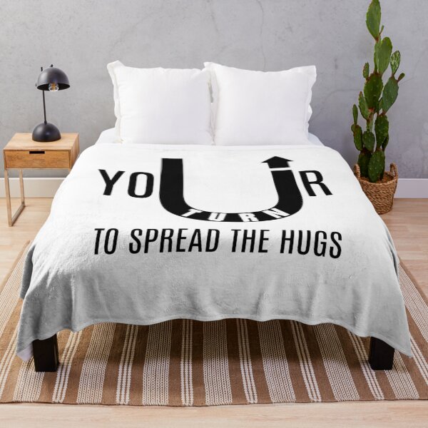 Item preview, U-Turn Spread The Hugs - Your Turn - Affirmation Inspirational Uplifting T-Shirt designed and sold by allmarkmade.