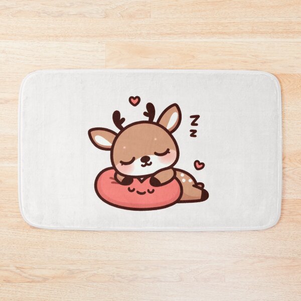 Item preview, Cute Deer Sleeping With heart Valentines Day designed and sold by LemuellTrends.