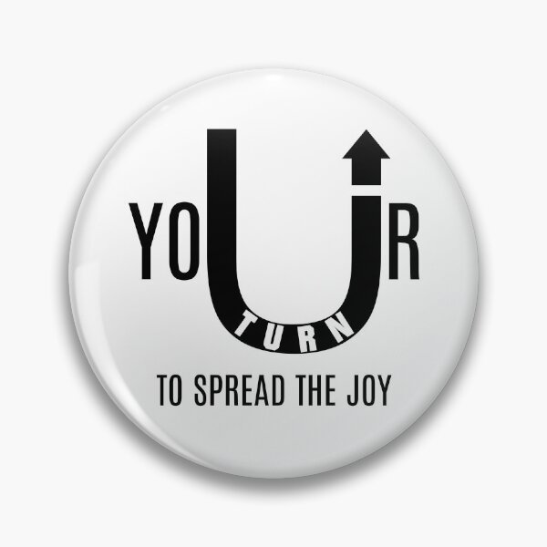 Item preview, U-Turn Spread The Joy - Your Turn - Affirmation Inspirational Uplifting T-Shirt designed and sold by allmarkmade.