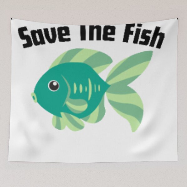 Artikelvorschau, Rette den Fisch! entworfen und verkauft von OptimaShirts.