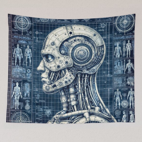 Item preview, Cyborg Blueprint designed and sold by PyxieZen.