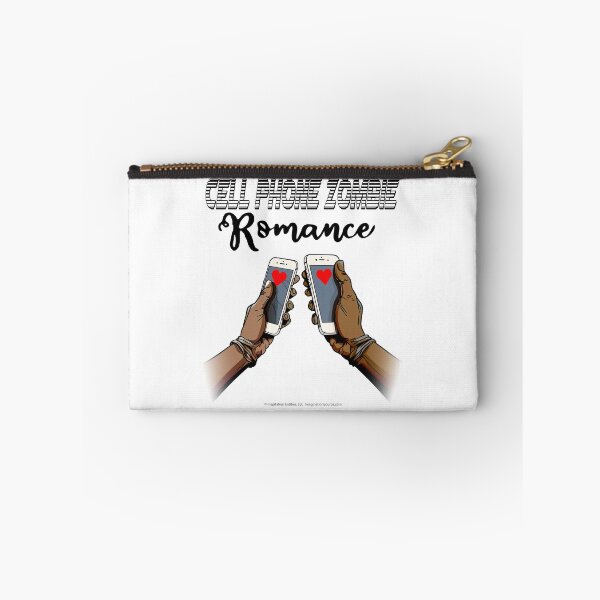 Item preview, Cell Phone Zombie Romance for Dark backgrounds designed and sold by The Imagination Source™.