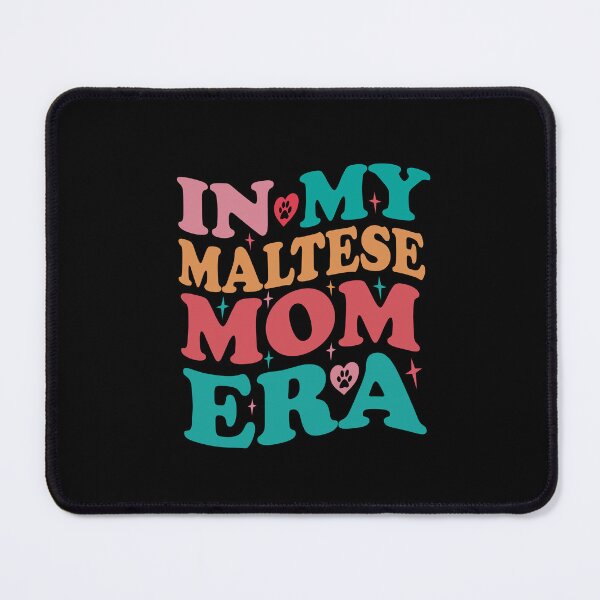 Item preview, In My Maltese Mom Era Groovy Retro Gift designed and sold by Guarddogdrive.