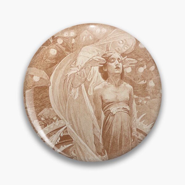 Item preview, Le Pater: Lead Us Not Into Temptation But Deliver Us From Evil (Sepia Plate), by Alphonse Mucha. HIGH DEFINITION designed and sold by MINDTHECHERRY.