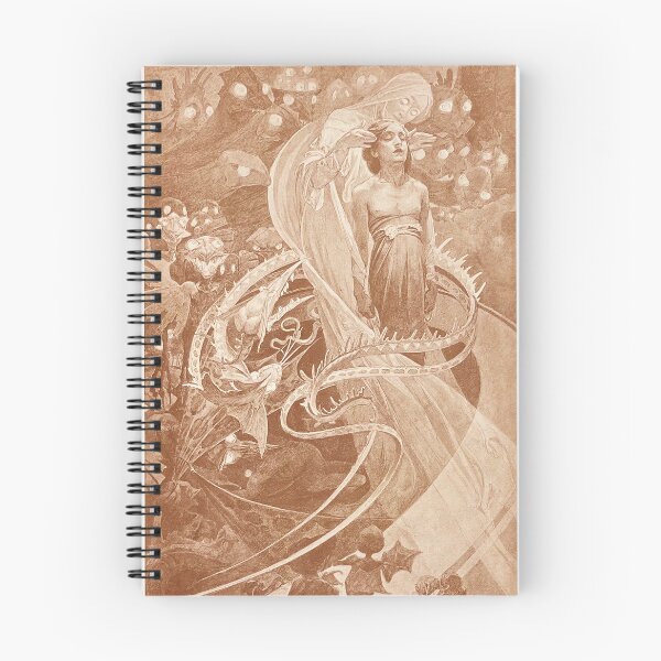 Item preview, Le Pater: Lead Us Not Into Temptation But Deliver Us From Evil (Sepia Plate), by Alphonse Mucha. HIGH DEFINITION designed and sold by MINDTHECHERRY.