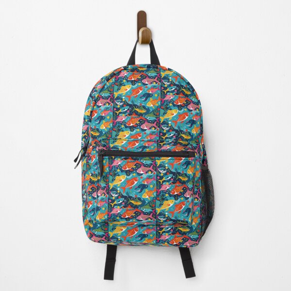 Item preview, Colourful Fish Pattern designed and sold by JoyPhotoArt.