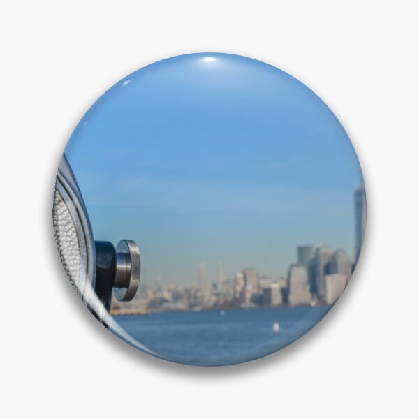 Item preview, New York City Skyline View from Ellis Island designed and sold by ChloeDickenson.