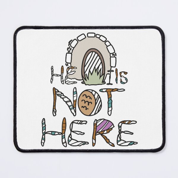 Item preview, He is Not Here - Resurrection Illustration for Easter Celebration designed and sold by HahaHandlesHub.