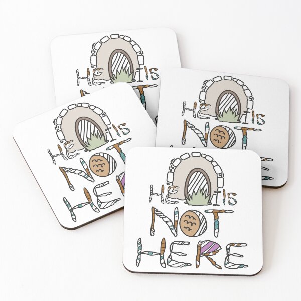 Item preview, He is Not Here - Resurrection Illustration for Easter Celebration designed and sold by HahaHandlesHub.