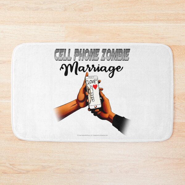Item preview, Cell Phone Zombie Marriage for Light backgrounds designed and sold by The Imagination Source™.