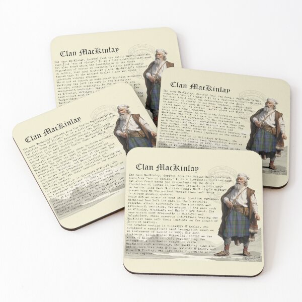 Item preview, MacKinlay Scottish Clan History  designed and sold by BagTown Clans.