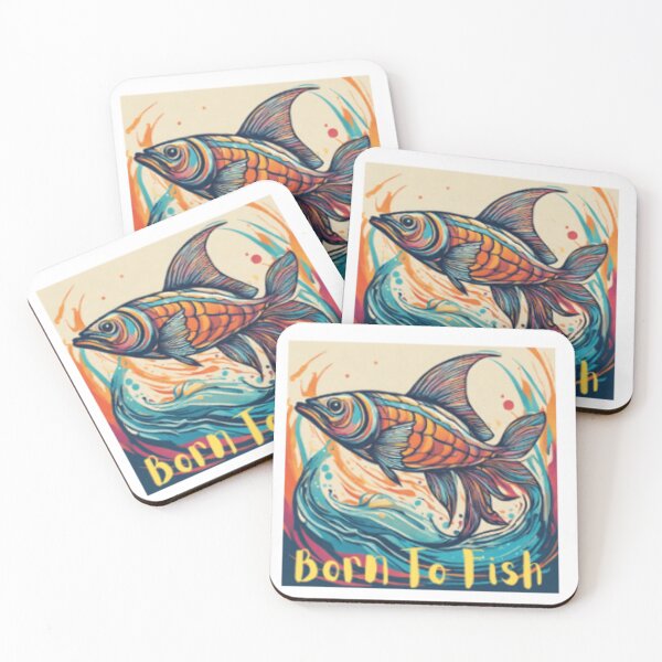 Item preview, Born To Fish designed and sold by OptimaShirts.