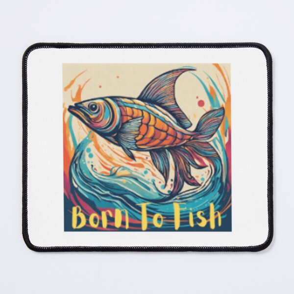 Item preview, Born To Fish designed and sold by OptimaShirts.