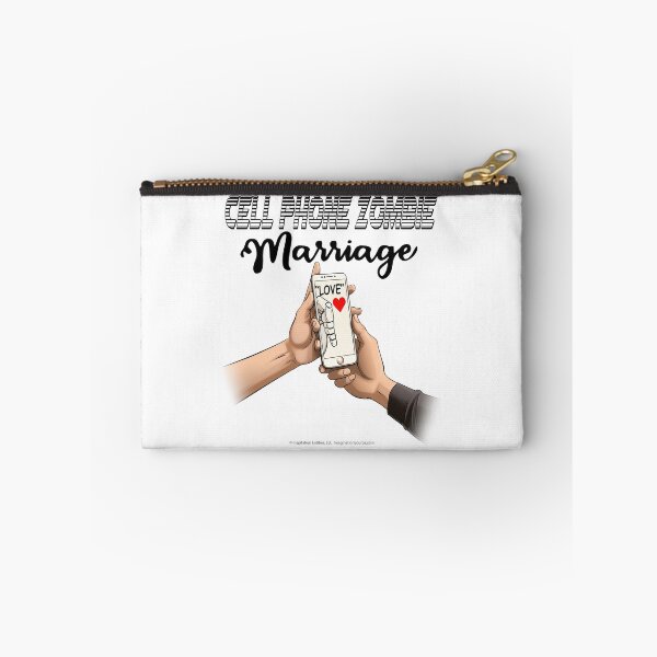 Item preview, Cell Phone Zombie Marriage for Dark backgrounds designed and sold by The Imagination Source™.