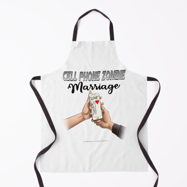 Item preview, Cell Phone Zombie Marriage for Dark backgrounds designed and sold by The Imagination Source™.