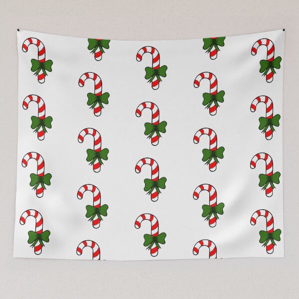 Item preview, Candy Cane - Christmas sticker illustration  designed and sold by FlaviaDesenha.