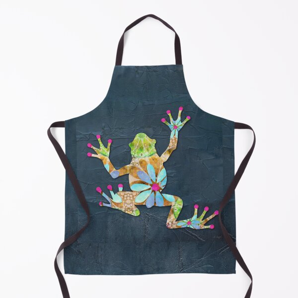 Item preview, Dancing Daisy Frog 2 Colorful Cute Art designed and sold by Sharon Cummings Art.