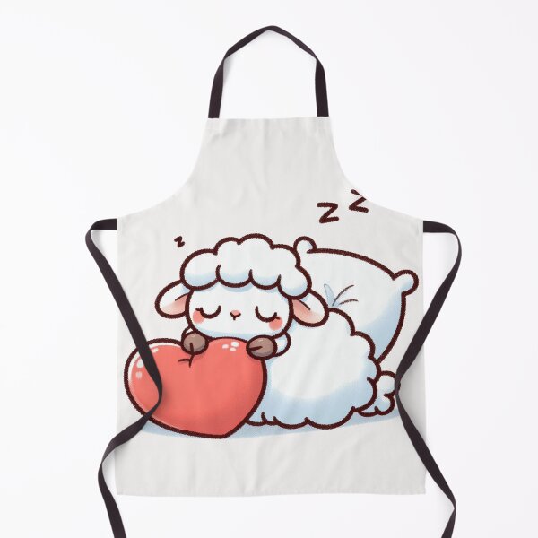 Item preview, Cute Sheep Sleeping With heart Valentines Day designed and sold by LemuellTrends.
