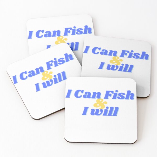 Item preview, I can fish & I will designed and sold by OptimaShirts.