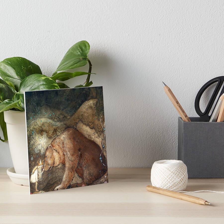 Item preview, Art Board Print designed and sold by forgottenbeauty.