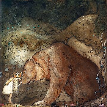 Artwork thumbnail, Poor Little Bear - John Bauer Bellas Glorious Adventure by forgottenbeauty