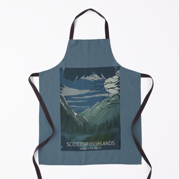 Item preview, Scottish Highlands - Home of the Haggis Vintage Poster designed and sold by Ignniis.