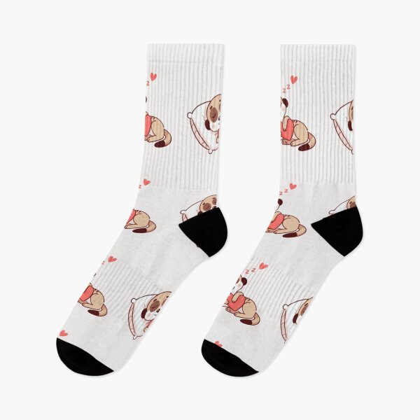 Item preview, Cute Meerkat Sleeping With heart Valentines Day designed and sold by LemuellTrends.