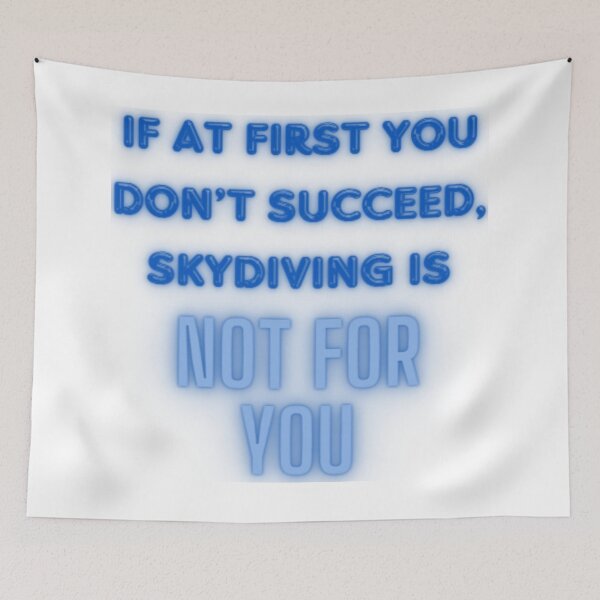 Item preview, Skydiving Is Not for You  designed and sold by WifiJW0526.
